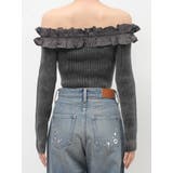 フリルピグメントニットトップス | EVRIS | 詳細画像26 