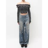 フリルピグメントニットトップス | EVRIS | 詳細画像31 