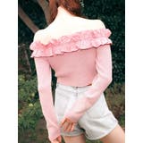 フリルピグメントニットトップス | EVRIS | 詳細画像47 