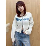 ホワイト | コンパクトジャガードニットトップス | EVRIS