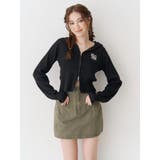 ワンポイントジップアップニットフーディー | EVRIS | 詳細画像2