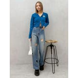 ワンポイントジップアップニットフーディー | EVRIS | 詳細画像22