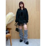 ラインストーンロゴニットトップス | EVRIS | 詳細画像12 