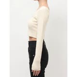 ラインストーンロゴニットトップス | EVRIS | 詳細画像29 