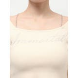 ラインストーンロゴニットトップス | EVRIS | 詳細画像31 