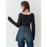 ストラップデザインリブニットトップス | EVRIS | 詳細画像13