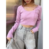 ストラップデザインリブニットトップス | EVRIS | 詳細画像19