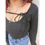 ストラップデザインリブニットトップス | EVRIS | 詳細画像25