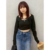 ストラップデザインリブニットトップス | EVRIS | 詳細画像26