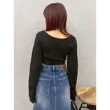 ストラップデザインリブニットトップス | EVRIS | 詳細画像28