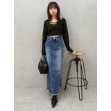 ストラップデザインリブニットトップス | EVRIS | 詳細画像31