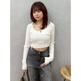 ストラップデザインリブニットトップス | EVRIS | 詳細画像33