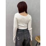 ストラップデザインリブニットトップス | EVRIS | 詳細画像35