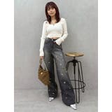 ストラップデザインリブニットトップス | EVRIS | 詳細画像38