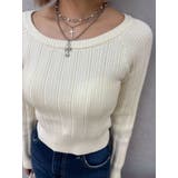 2WAYバックリボンニットトップス | EVRIS | 詳細画像16 