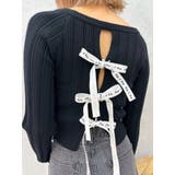 2WAYバックリボンニットトップス | EVRIS | 詳細画像24 