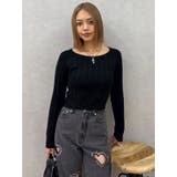 2WAYバックリボンニットトップス | EVRIS | 詳細画像26 