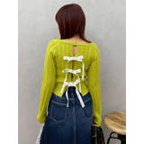 2WAYバックリボンニットトップス | EVRIS | 詳細画像38 