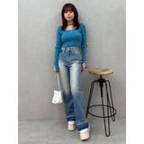 アームビジューニットトップス | EVRIS | 詳細画像36