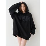 EVRISロゴオーバーサイズフーディー | EVRIS | 詳細画像4 