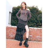 レースドッキングアシンメトリートップス | EVRIS | 詳細画像38 