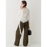 レースドッキングアシンメトリートップス | EVRIS | 詳細画像5 