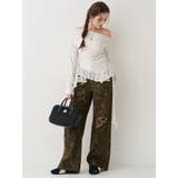 レースドッキングアシンメトリートップス | EVRIS | 詳細画像8 