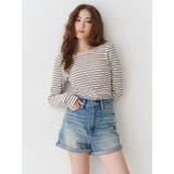 バックオープンショートリブトップス | EVRIS | 詳細画像4