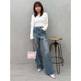 バックオープンショートリブトップス | EVRIS | 詳細画像41