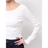 バックオープンショートリブトップス | EVRIS | 詳細画像46