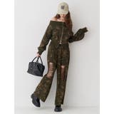 フロントジップオフショルスウェットトップス【セットアップ着用可能】 | EVRIS | 詳細画像8 