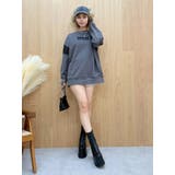 レースEmbroideryスウェットトップス | EVRIS | 詳細画像17 