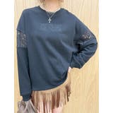 レースEmbroideryスウェットトップス | EVRIS | 詳細画像20 