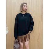 レースEmbroideryスウェットトップス | EVRIS | 詳細画像22 