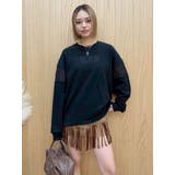 レースEmbroideryスウェットトップス | EVRIS | 詳細画像43 