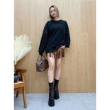 レースEmbroideryスウェットトップス | EVRIS | 詳細画像46 