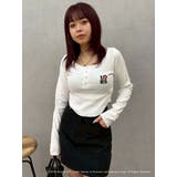 ホワイト | 【ザ・ローリング・ストーンズ】ヘンリーネックトップス | EVRIS