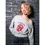 【ザ・ローリング・ストーンズ】ワンショルスウェット | EVRIS | 詳細画像4