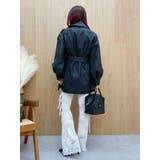 オーバーサイズライダースジャケット | EVRIS | 詳細画像13 