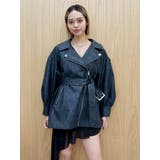 オーバーサイズライダースジャケット | EVRIS | 詳細画像16 