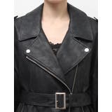 オーバーサイズライダースジャケット | EVRIS | 詳細画像29 