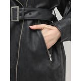 オーバーサイズライダースジャケット | EVRIS | 詳細画像31 