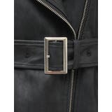 オーバーサイズライダースジャケット | EVRIS | 詳細画像37 