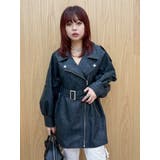 オーバーサイズライダースジャケット | EVRIS | 詳細画像7 