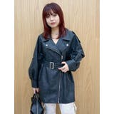 ブラック | オーバーサイズライダースジャケット | EVRIS