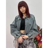 ヴィンテージライクデニムショートブルゾン | EVRIS | 詳細画像31 