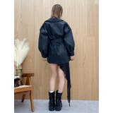 レースドッキングアシンメトリーミニワンピース | EVRIS | 詳細画像26 