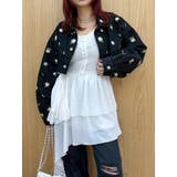 レースドッキングアシンメトリーミニワンピース | EVRIS | 詳細画像33 