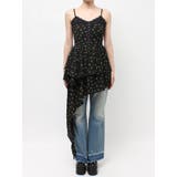 レースドッキングアシンメトリーミニワンピース | EVRIS | 詳細画像34 