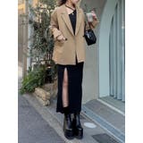 カッティングリブロングワンピース | EVRIS | 詳細画像3